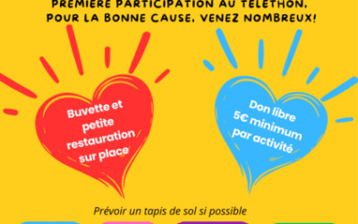 Première participation au Téléthon le 06/12/2025