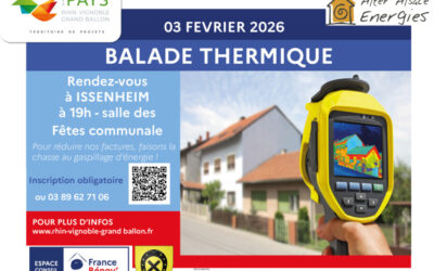 Balade thermique le mardi 3 février